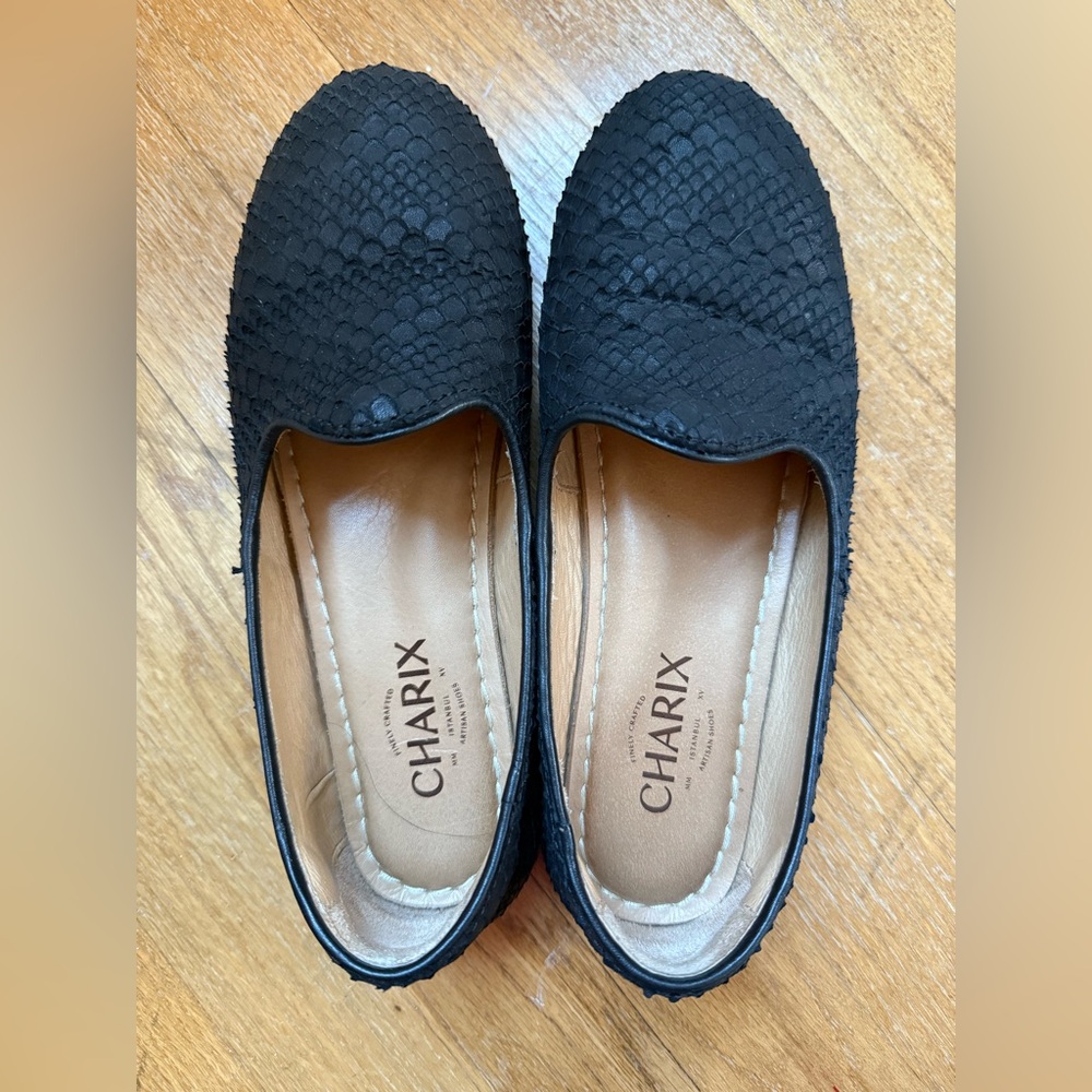 Charix artisan shoes Wild Black 37/5